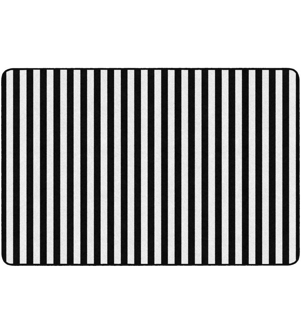 Simply Stylish Black & White Stripe,